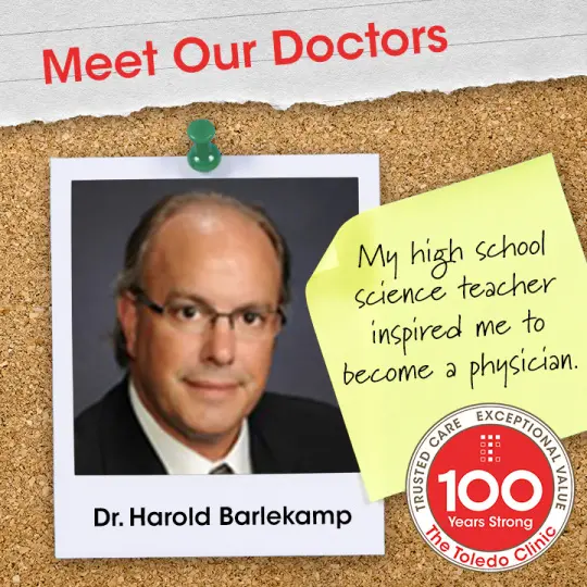 Dr. Barlekamp Meet Our Doctors profile