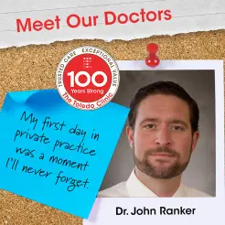 Dr. Ranker's Meet Our Doctors profile
