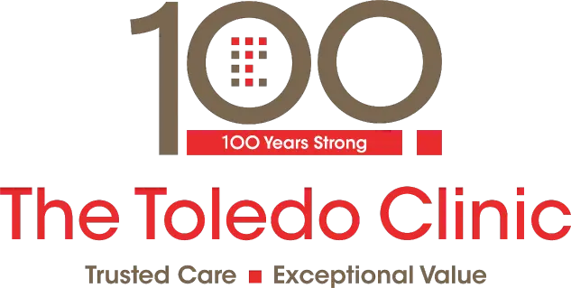 Toledo Clinic 100th Anniversary logo