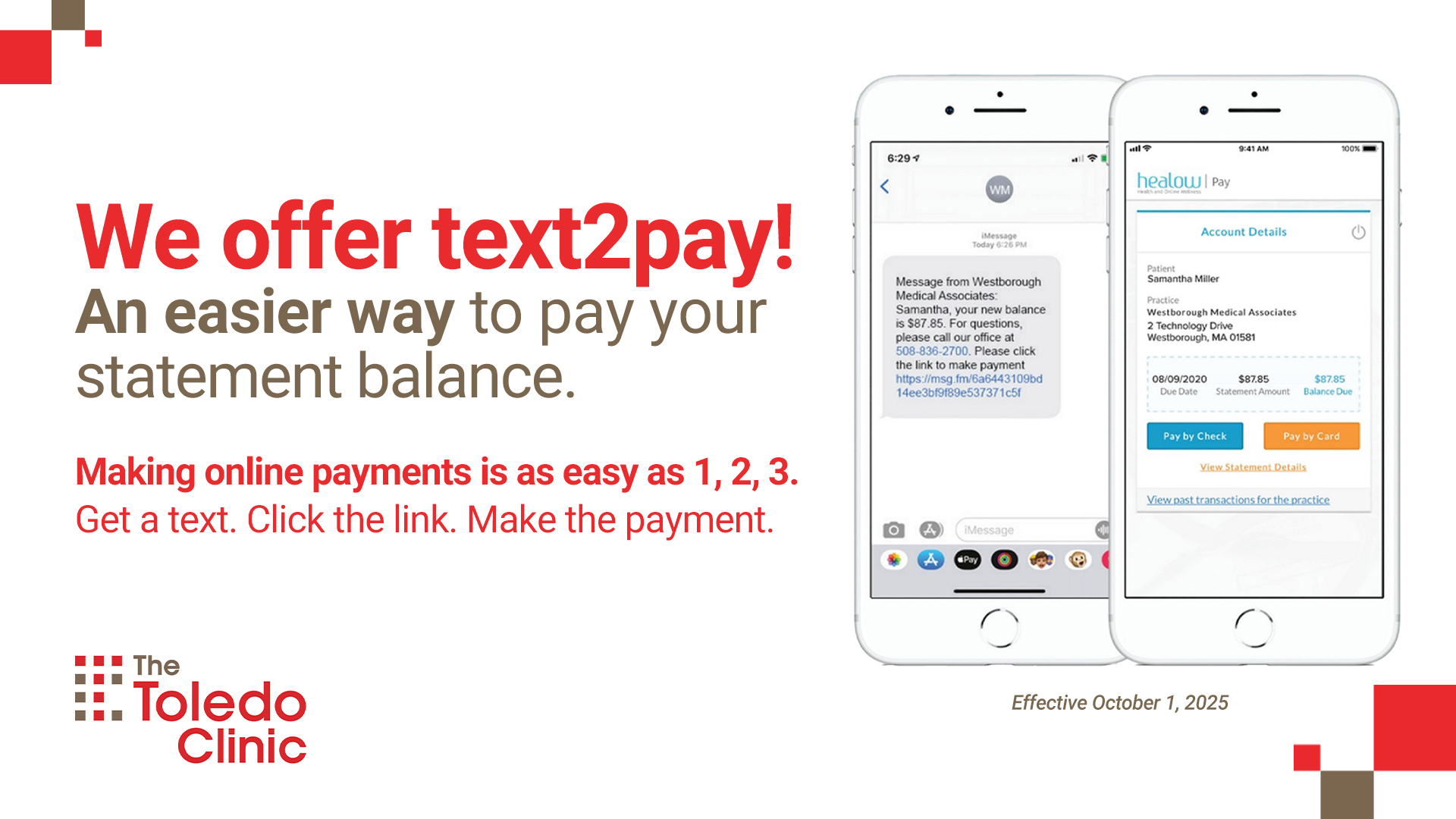 Text2pay graphic