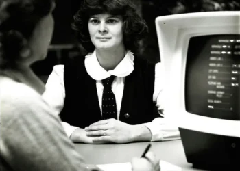 Woman patient at reception-crop